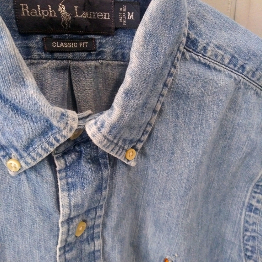 Vintage Button-Down Oxford Shirt by Ralph Lauren